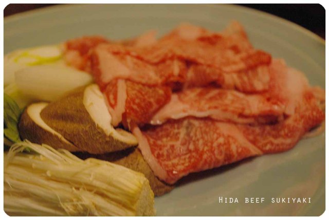 hida beef sukiyaki